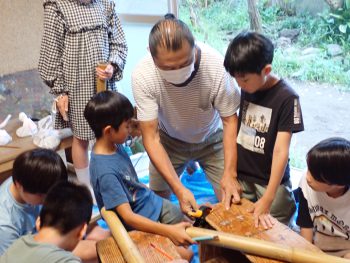 「波の音のする楽器」３回目。