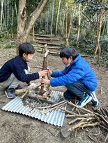 今日のわんぱく「た・き・び」